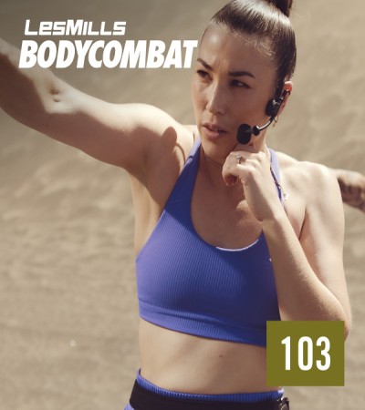 Hot Sale Les Mills BODY COMBAT 103 Complete Video, Music and Notes