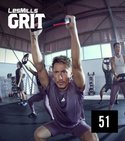 LES MILLS GRIT ATHLETIC 51 VIDEO+MUSIC+NOTES