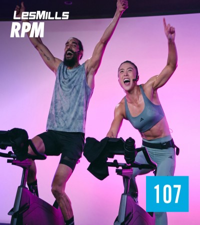 Hot Sale Les Mills RPM 107 Complete Video, Music and Notes
