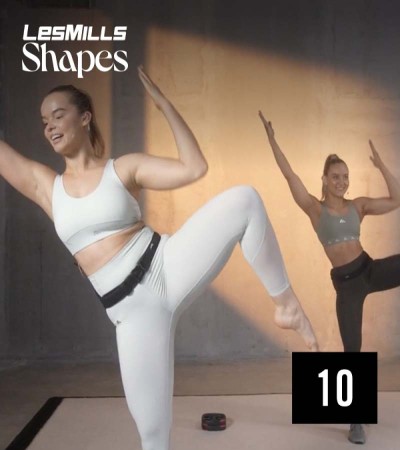 LES MILLS SHAPES 10 VIDEO+MUSIC+NOTES