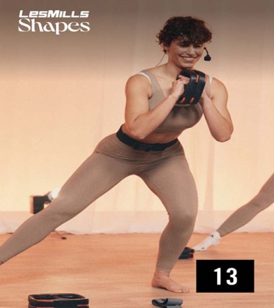 LES MILLS SHAPES 13 VIDEO+MUSIC+NOTES
