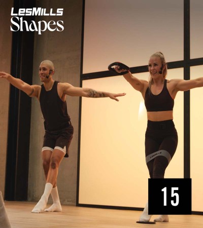 LES MILLS SHAPES 15 VIDEO+MUSIC+NOTES