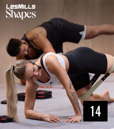 LES MILLS SHAPES 14 VIDEO+MUSIC+NOTES