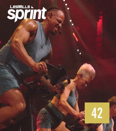Les Mills SPRINT 42 VIDEO+MUSIC+NOTES